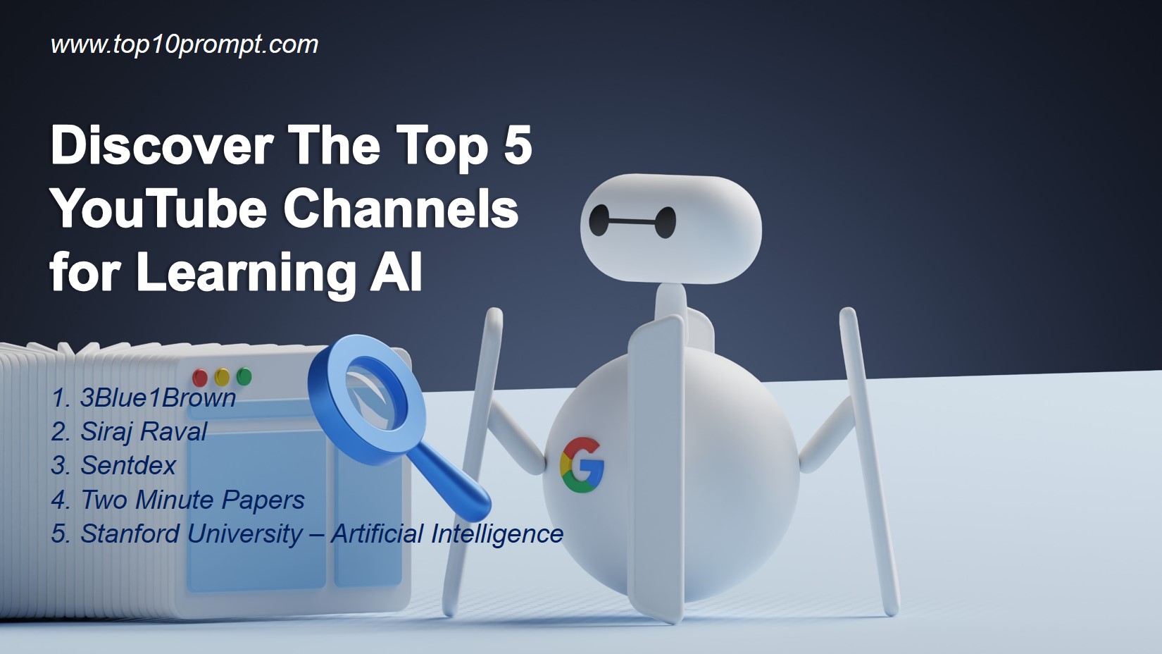 Unveiling the Best: Top 5 YouTube Channels for Mastering AI